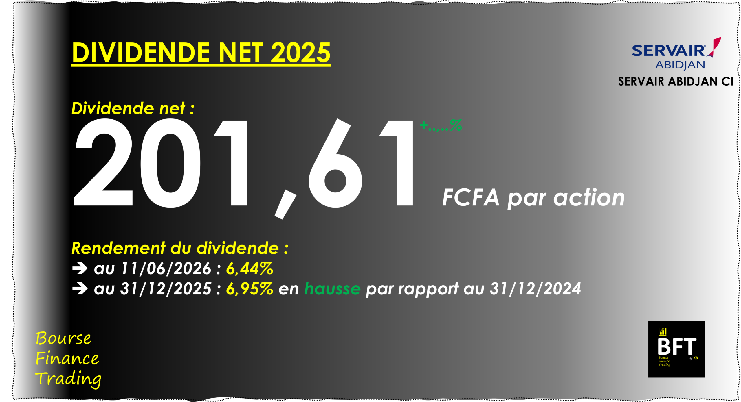 You are currently viewing Côte d’Ivoire : Servair Abidjan séduit par l’annonce du réhaussement de son dividende