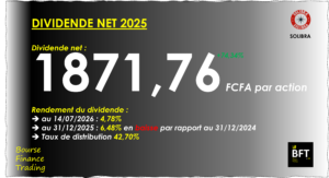Lire la suite à propos de l’article Côte d’Ivoire : le dividende net de Solibra a progressé de 75% en 2025