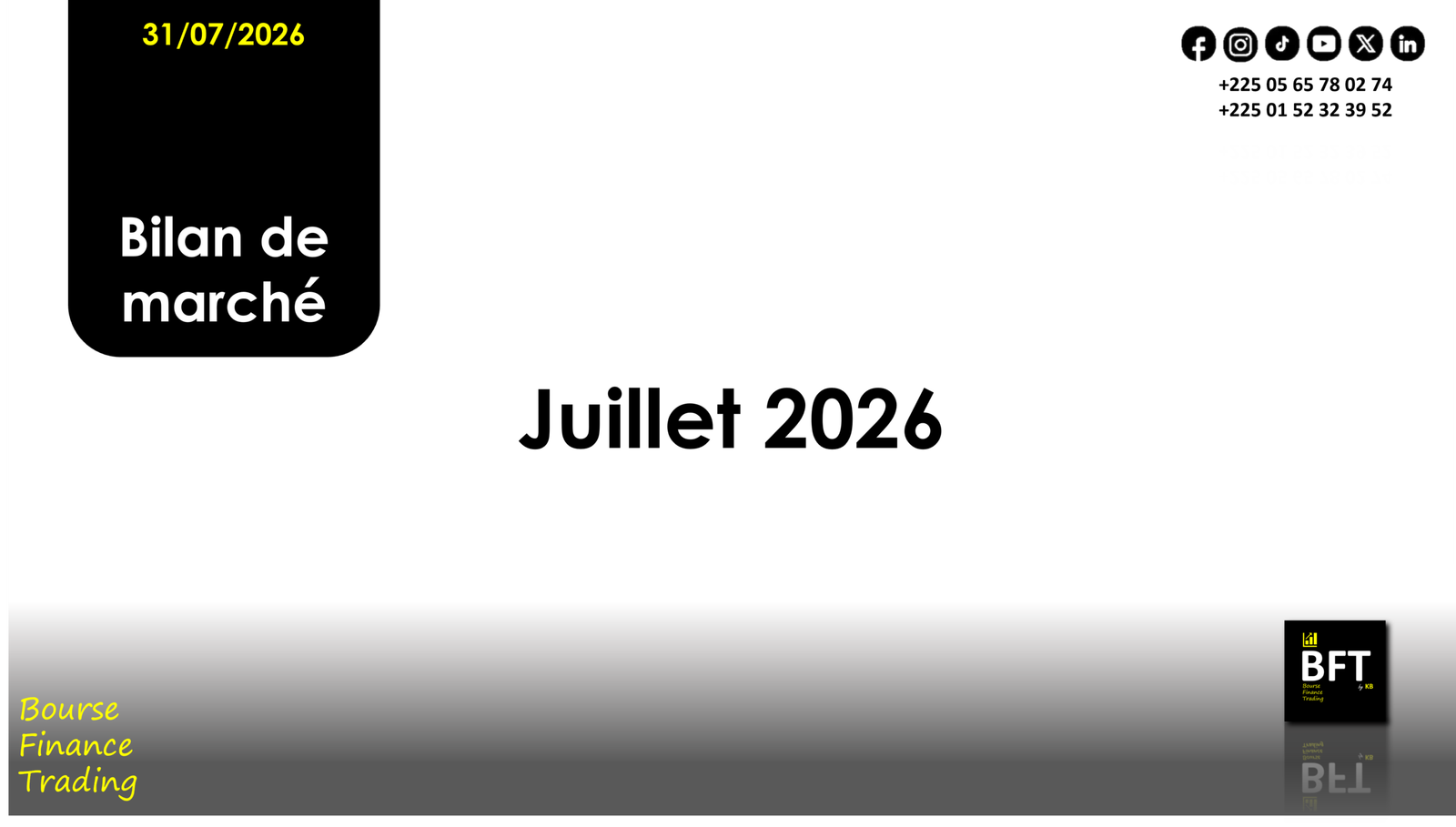 You are currently viewing Bilan de marché de juillet 2026 : nouvelle hausse à 6,5% du composite