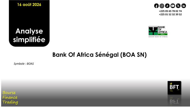 Lire la suite à propos de l’article 16/08/2026 _ ANALYSE SIMPLIFIEE BOA SENEGAL